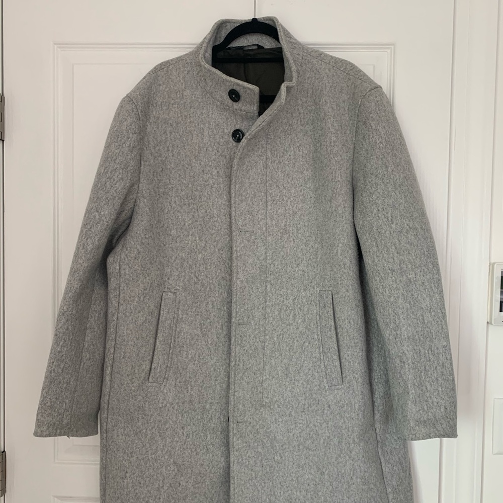 Zara Long Grey Jacket